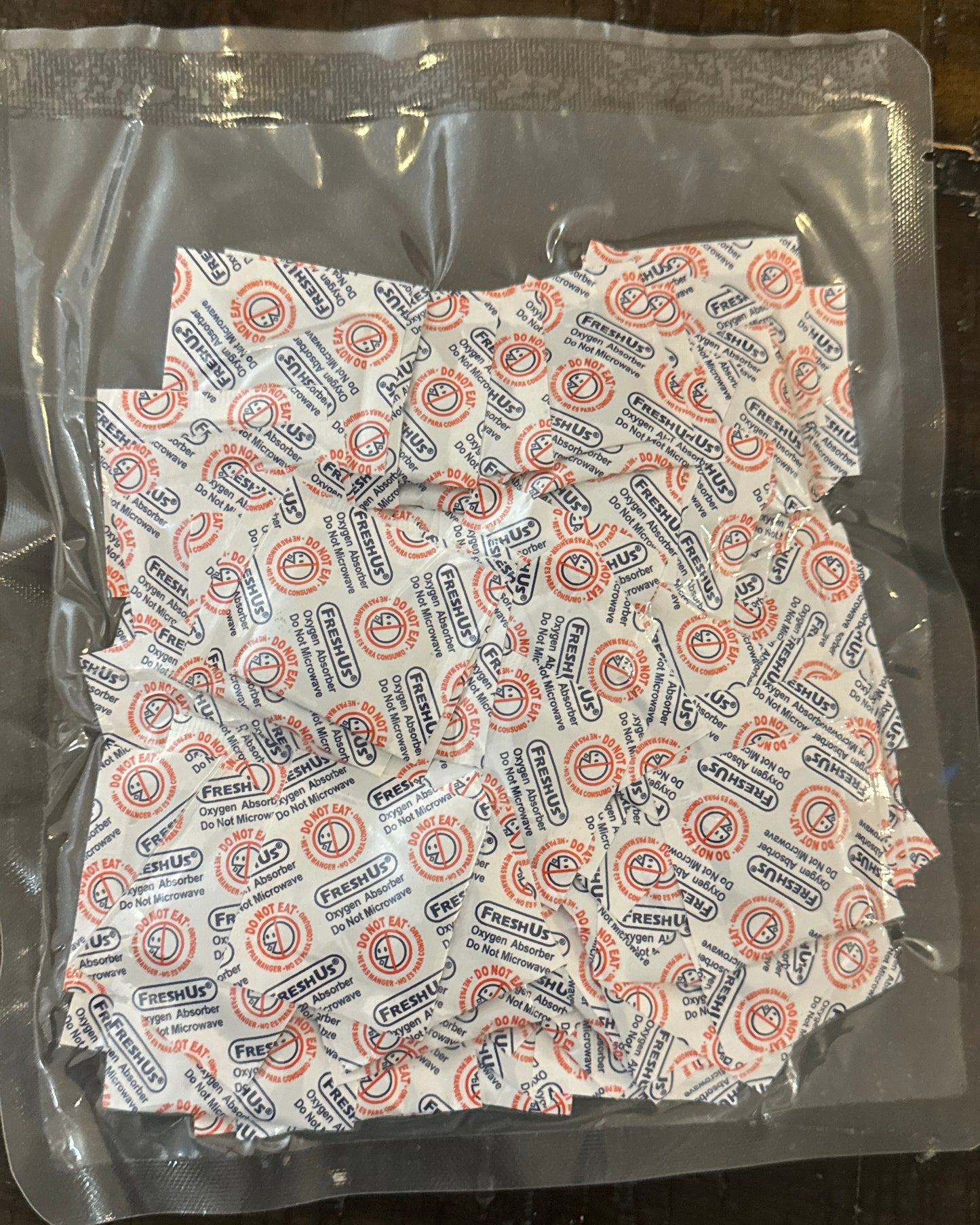 100cc Freshus Oxygen Absorbers (100 total) - 1 Pack of 100